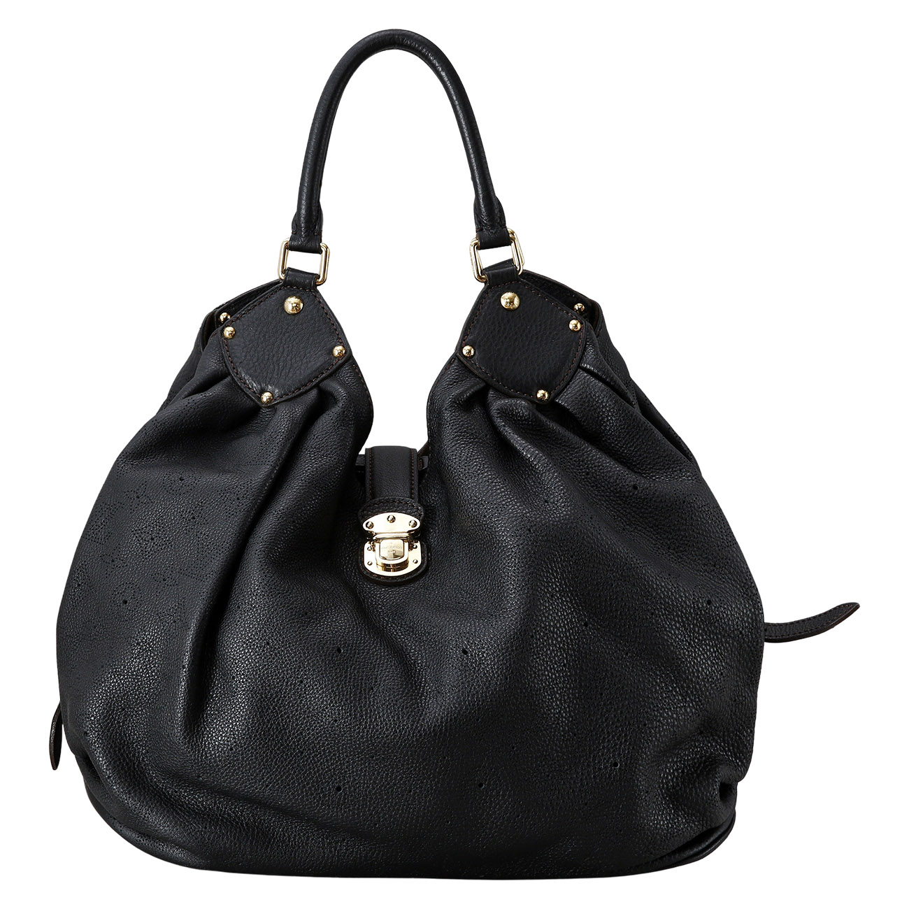 LOUIS VUITTON(USED)루이비통 마히나 레더 토트백